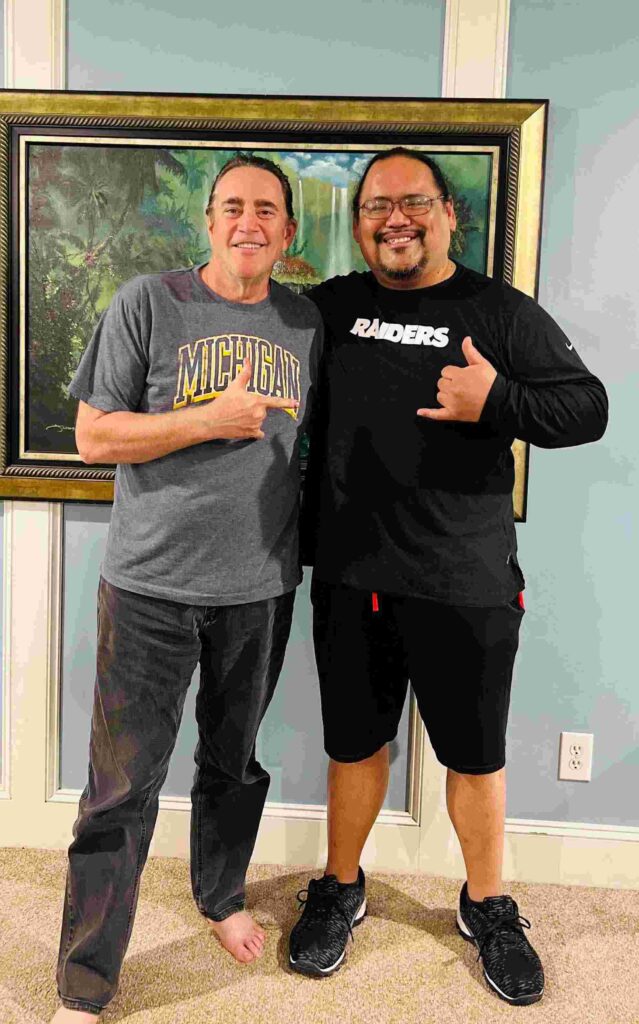 pastor daniel lantis and Jay Ugali