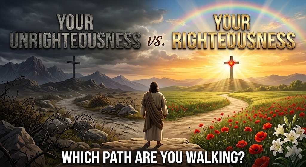 Your Unrighteousness Vs. Your Righteousness